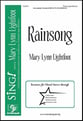 Rainsong Three-Part Mixed choral sheet music cover